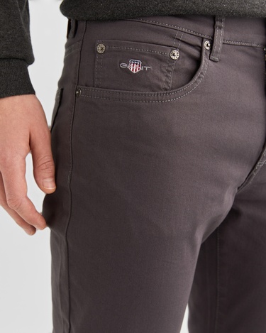  GANT Erkek Gri Slim Fit Pantolon