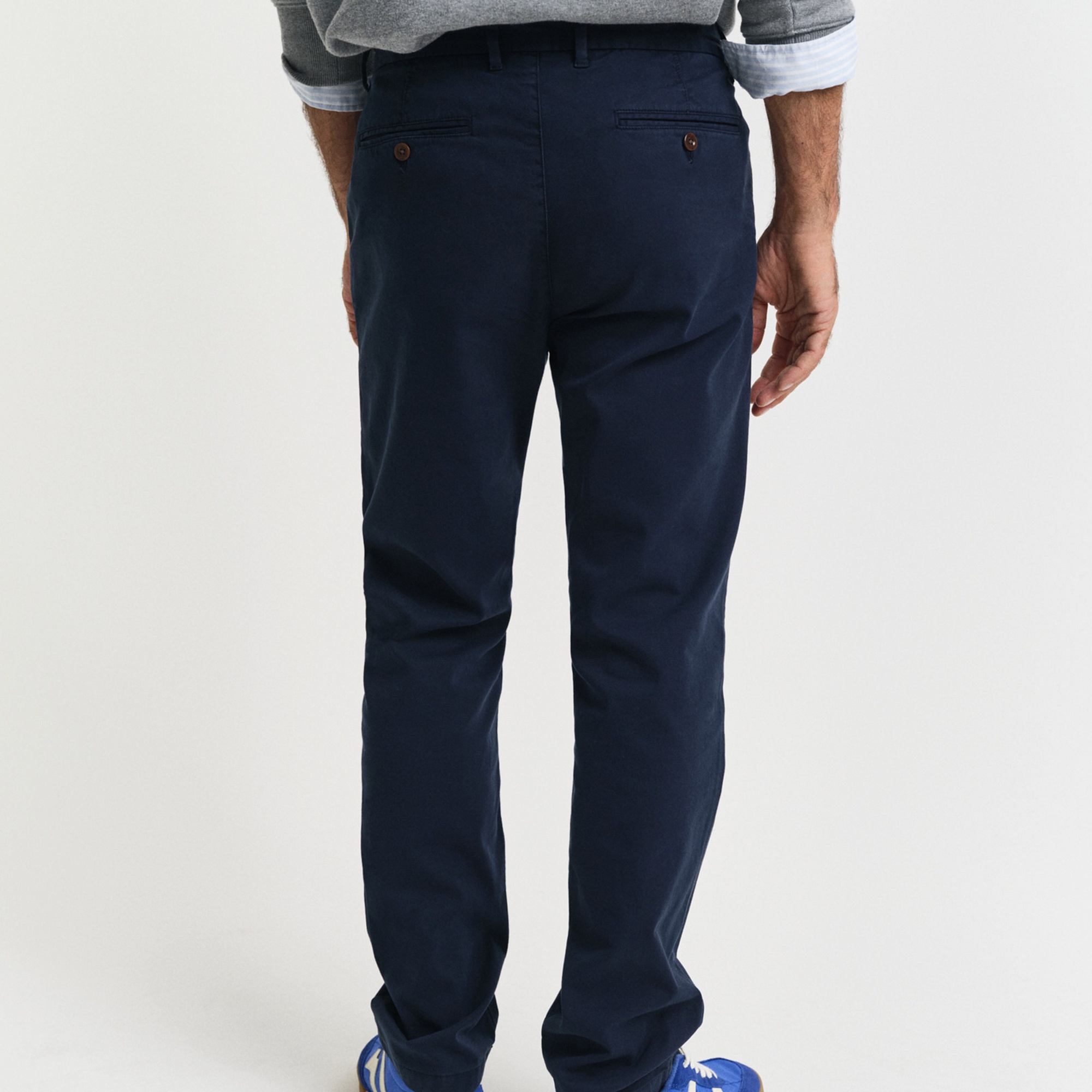 GANT Erkek Lacivert Slim Fit Pantolon