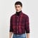 GANT Erkek Bordo Regular Fit Düğmeli Yaka Kareli Gömlek