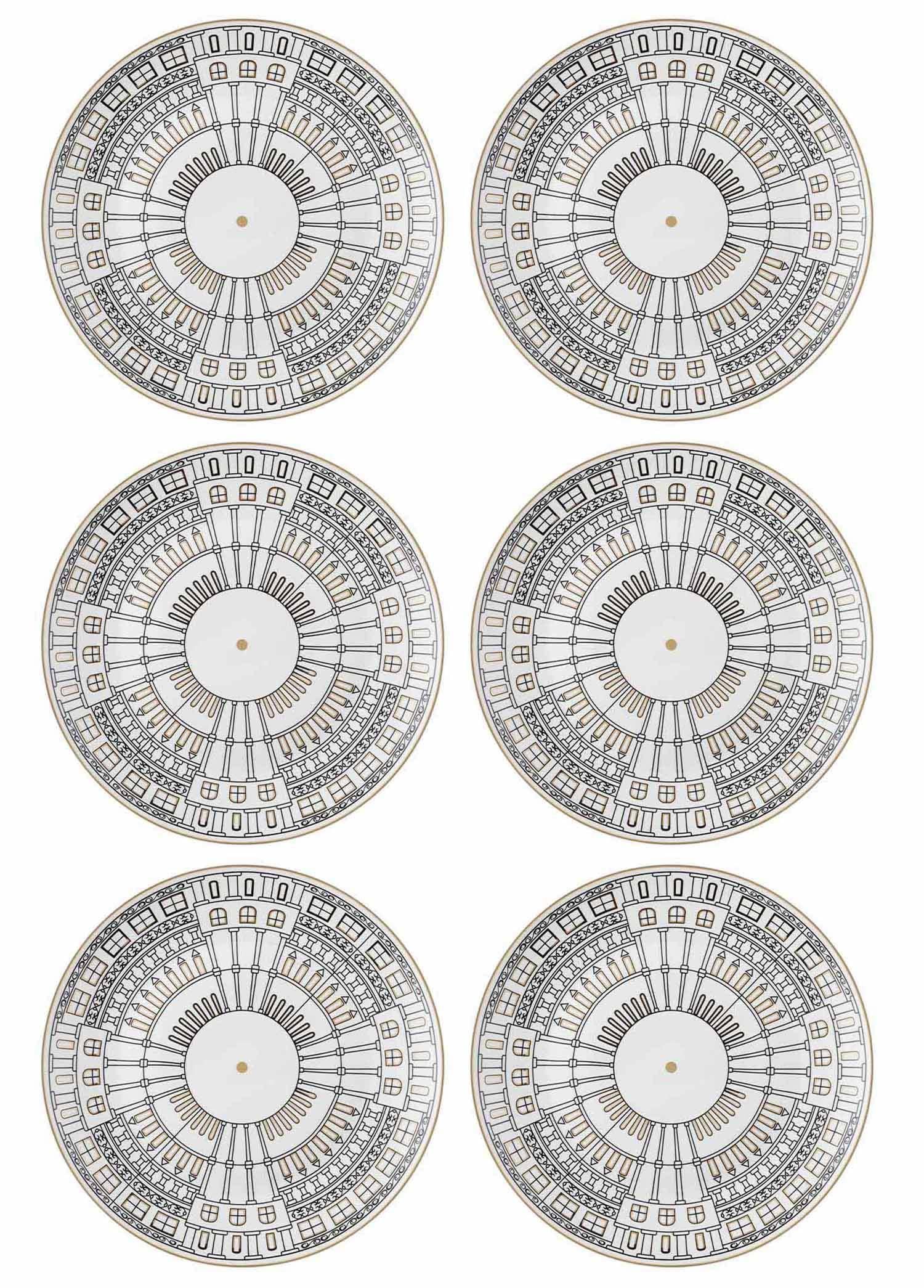  Citta Servis Tabağı 6 Kişilik