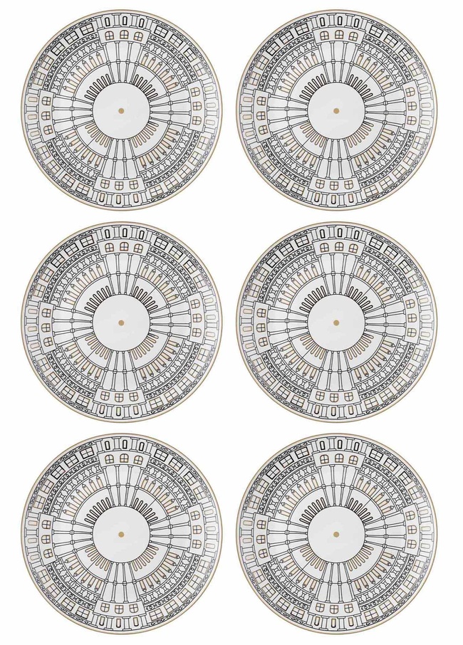  Citta Servis Tabağı 6 Kişilik