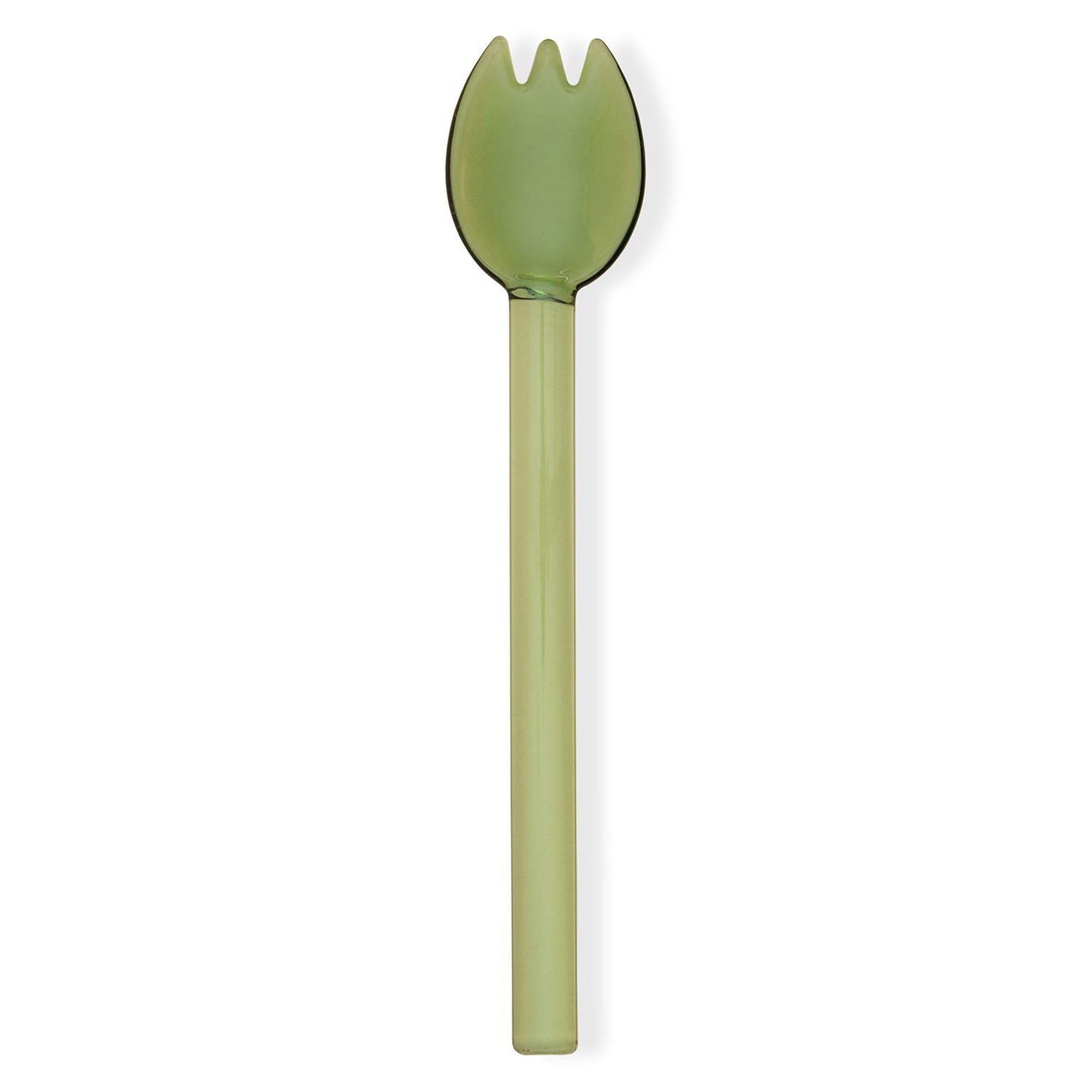 Abiete Dondurma ve Tatlı Kaşığı Yeşil 6lı Set