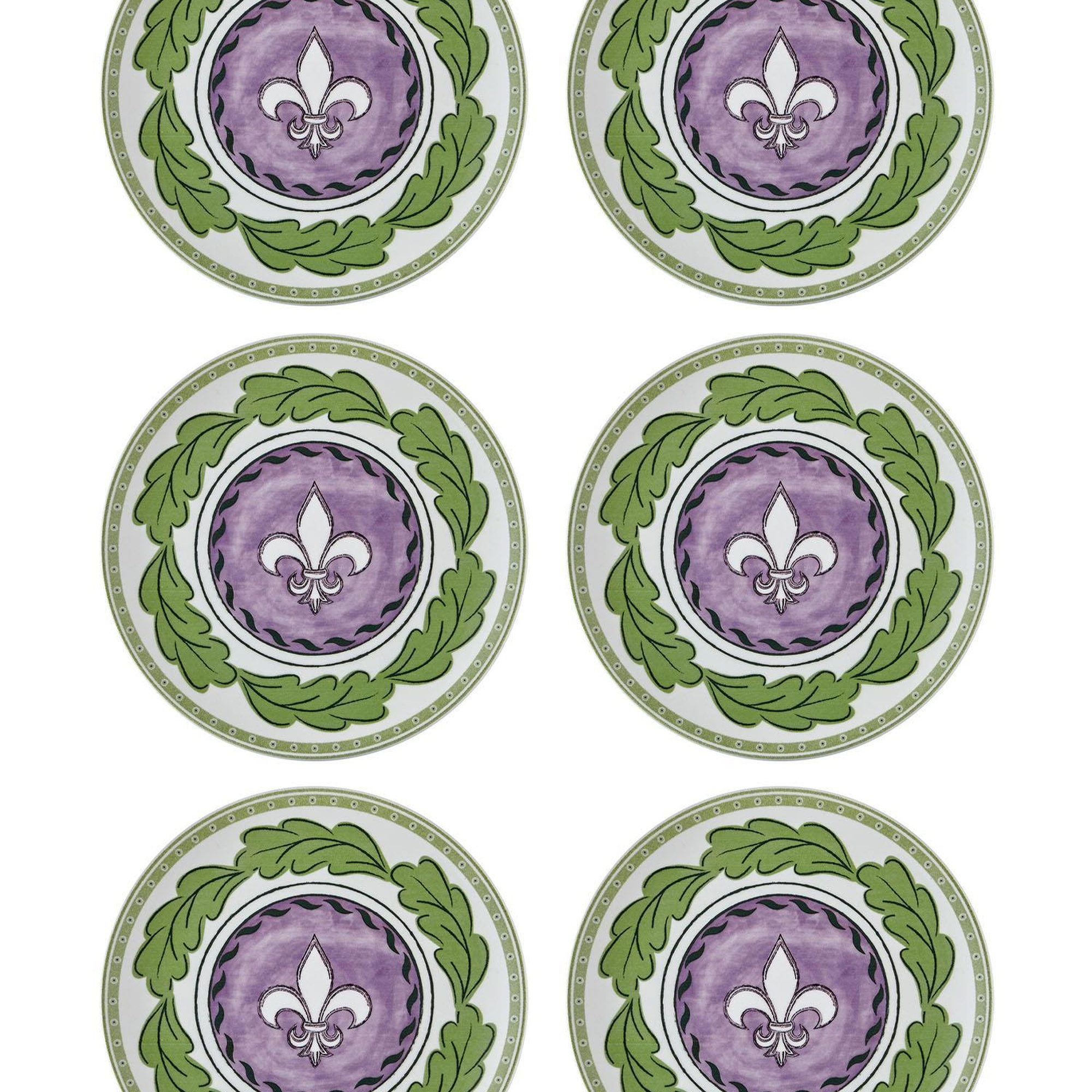 Provence Lavanta Pasta Tabağı 6lı Set 19 cm PRC001