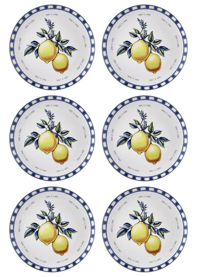  Odore Di Limone Servis Tabağı 6lı Set 26 cm ODL004