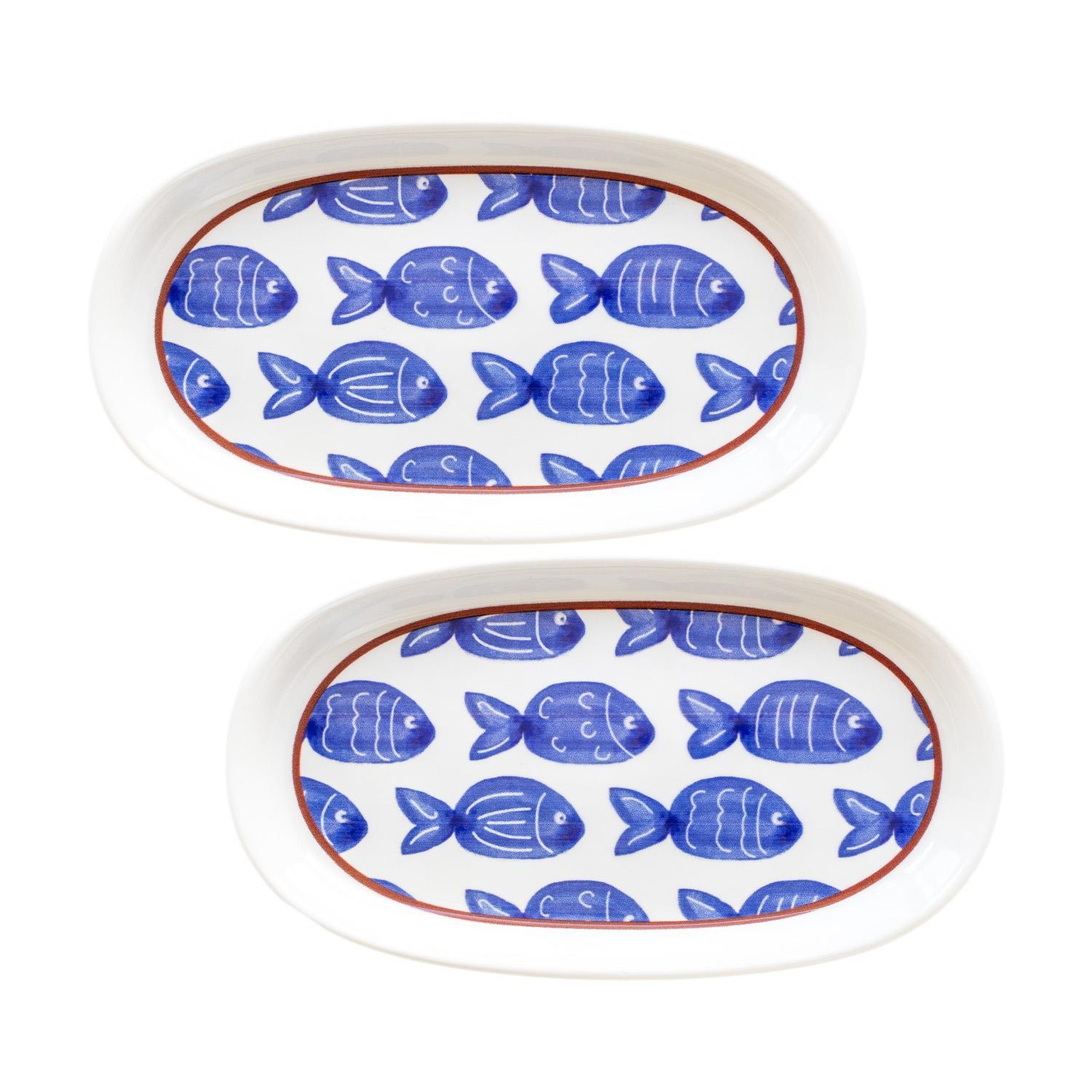 Fish Oval Servis 2li 26 cm