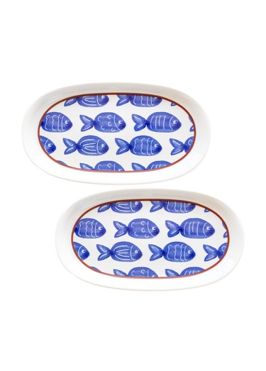  Fish Oval Servis 2li 26 cm