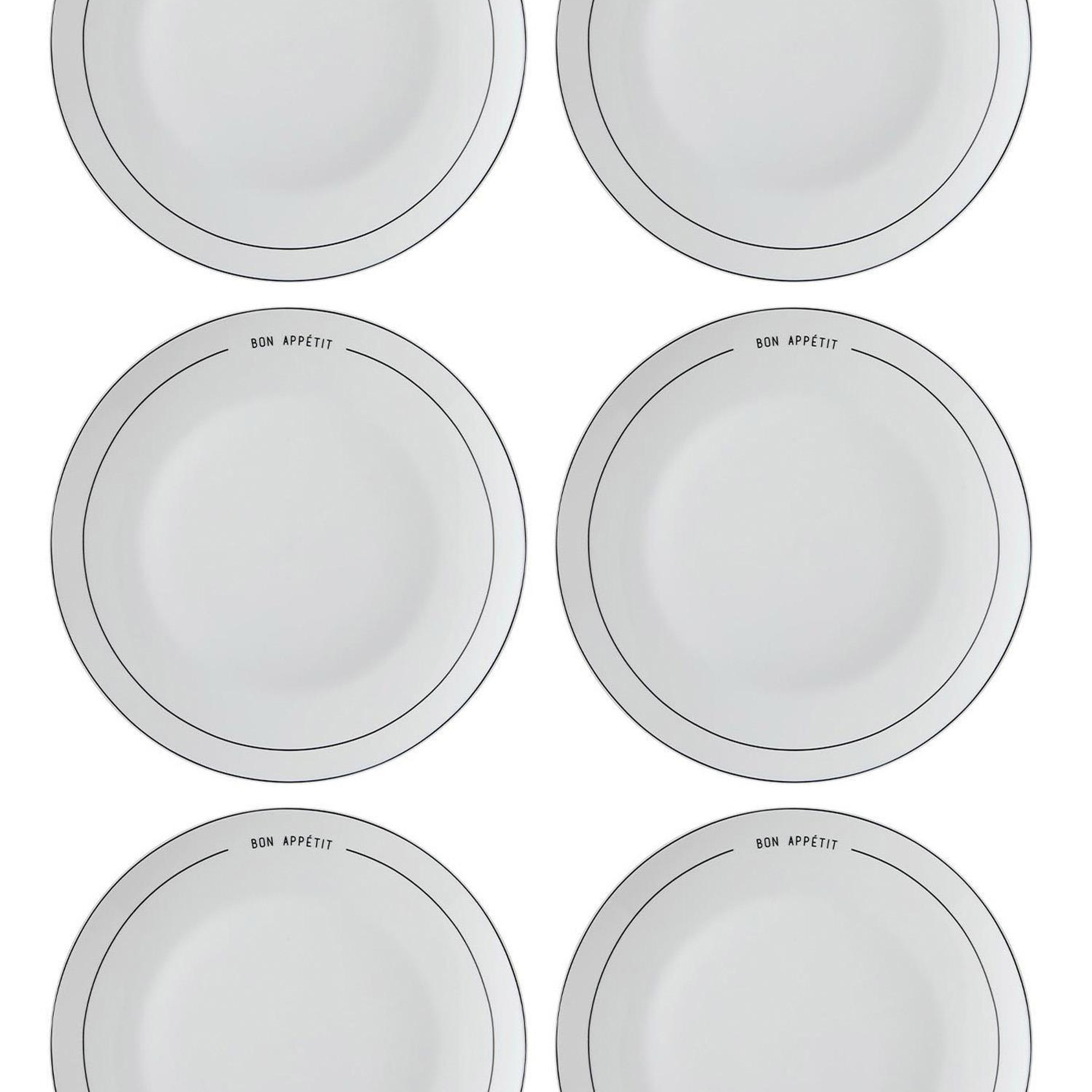 Round Servis Tabağı 6 Kişilik