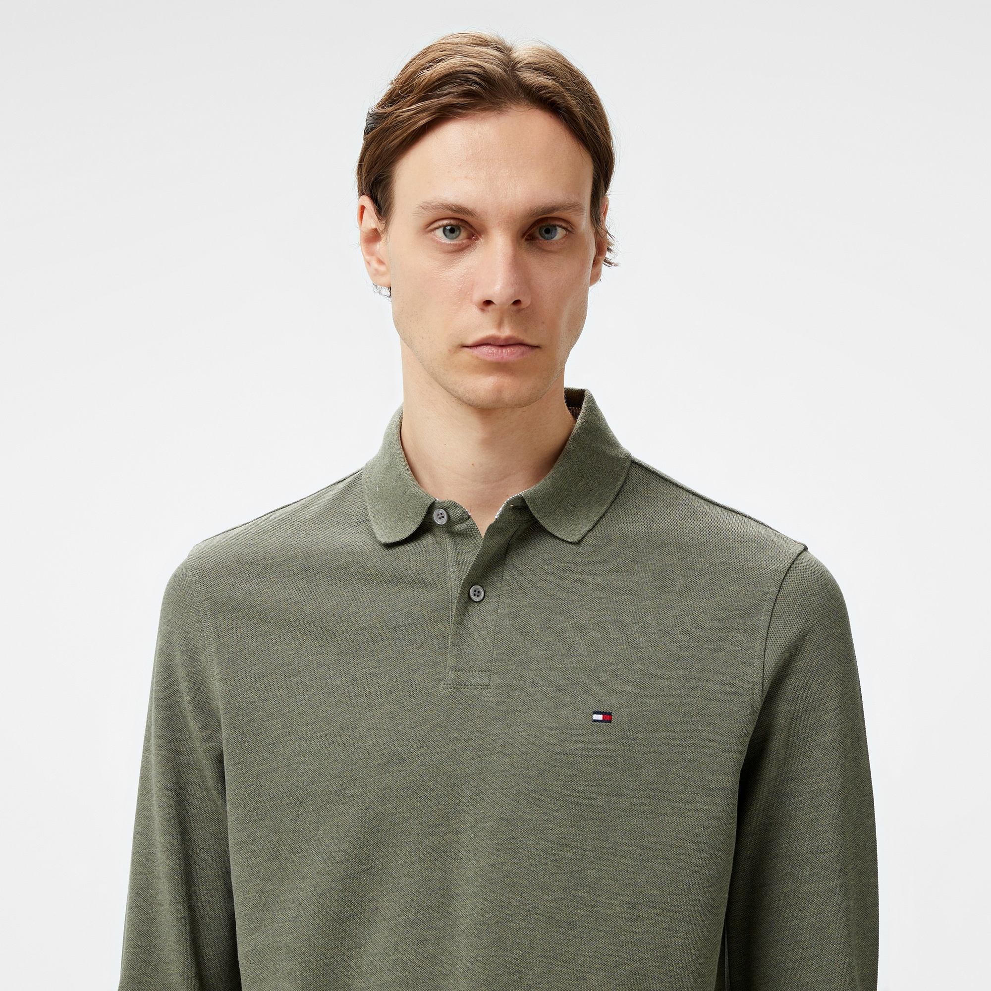 Tommy Hilfiger 1985 Regular Erkek Yeşil Polo