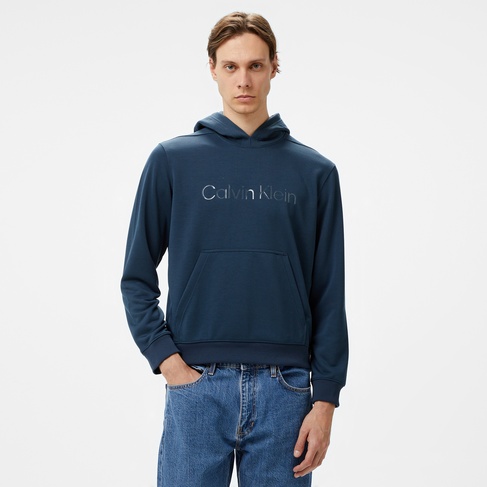  Calvin Klein Sweat Erkek Lacivert Hoodie
