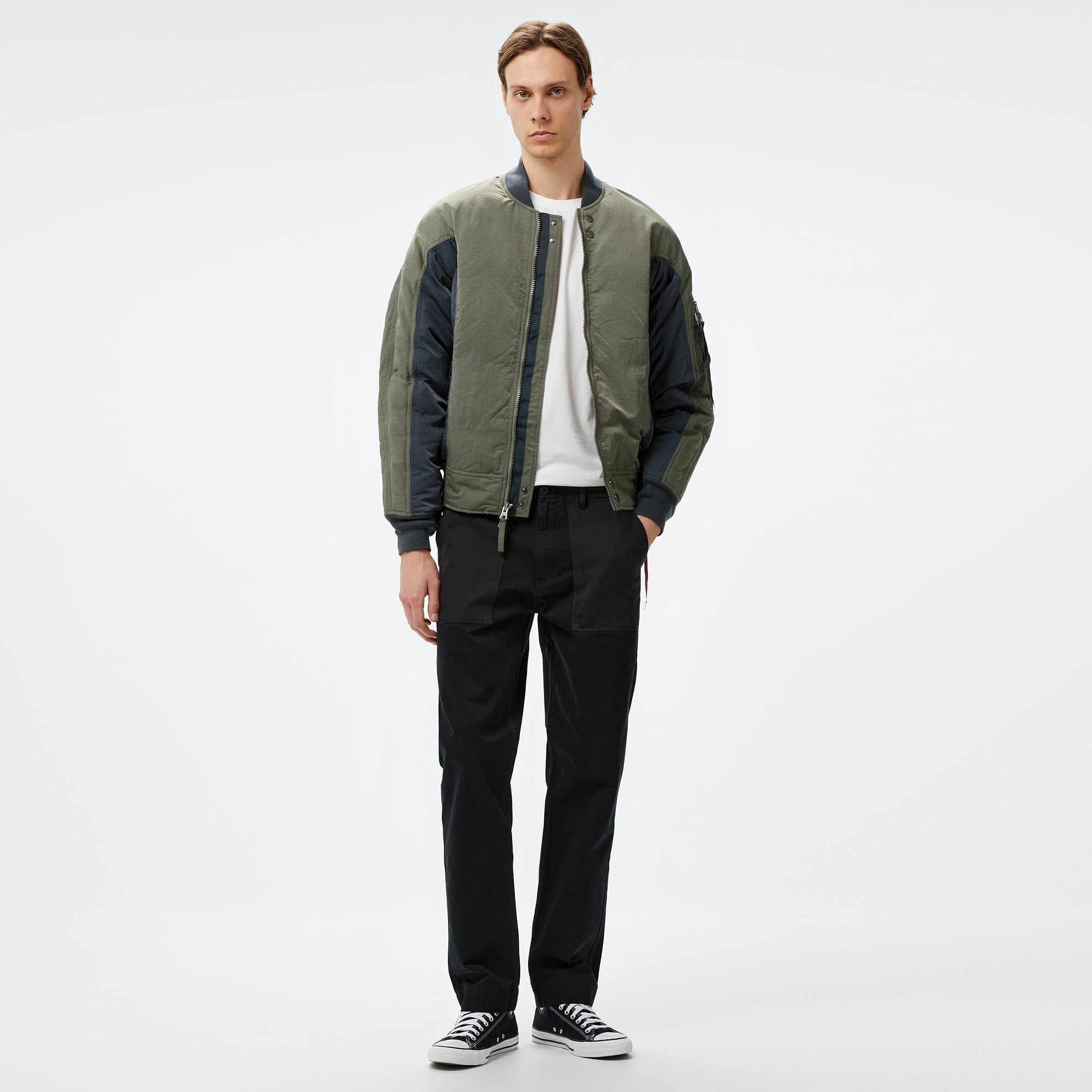 Alpha Industries Insulated Ma-1 Flight Umisex Gri Ceket