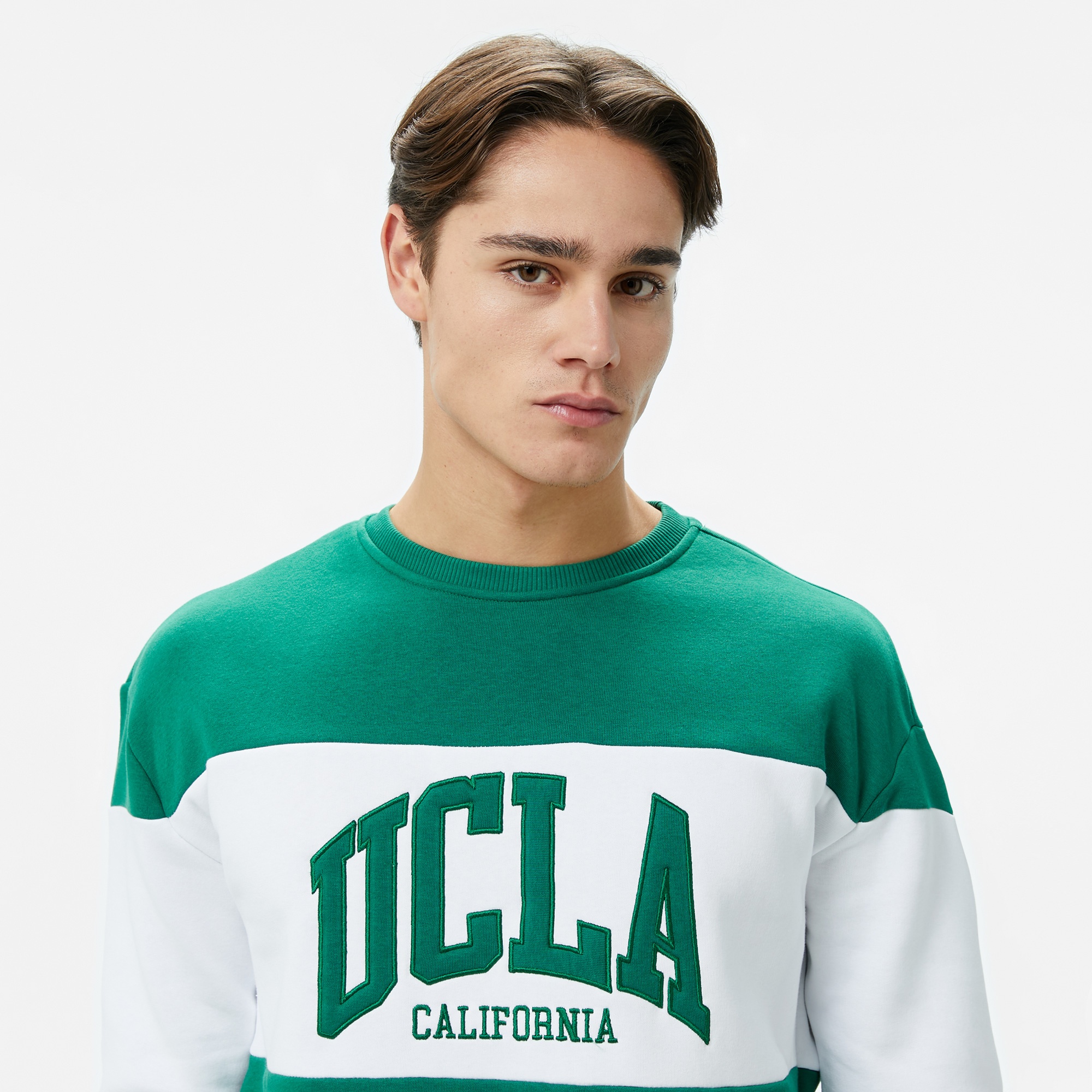 Ucla Archer Erkek Yeşil Sweatshirt