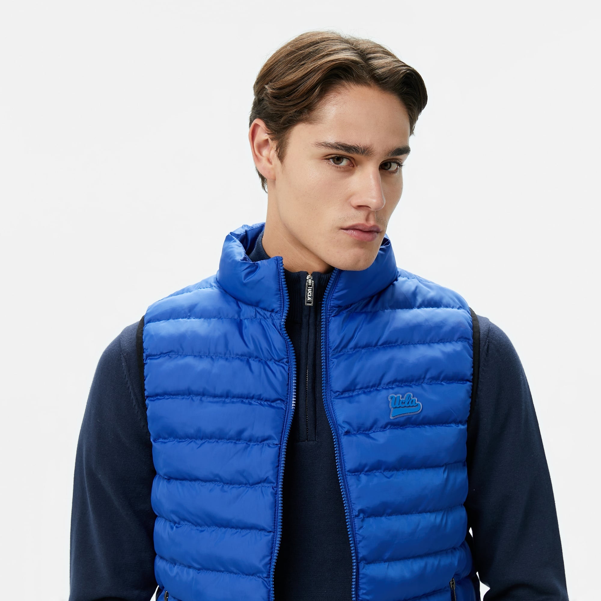 Ucla Blume Erkek Mavi Yelek