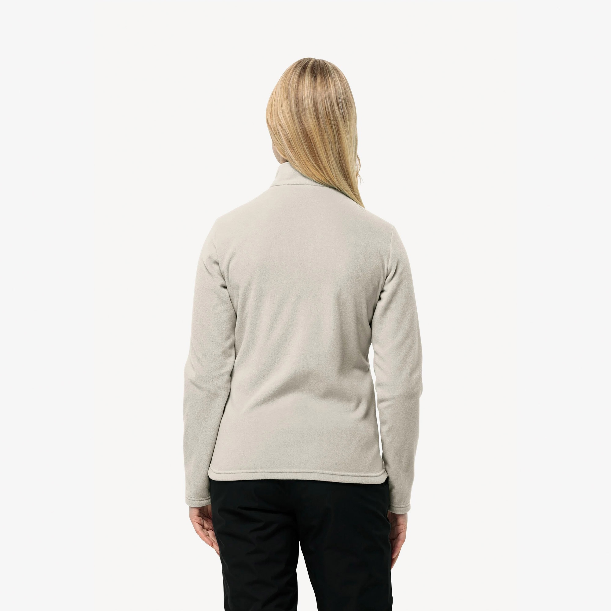 Jack Wolfskin Taunus Fz Kadın Gri Polar