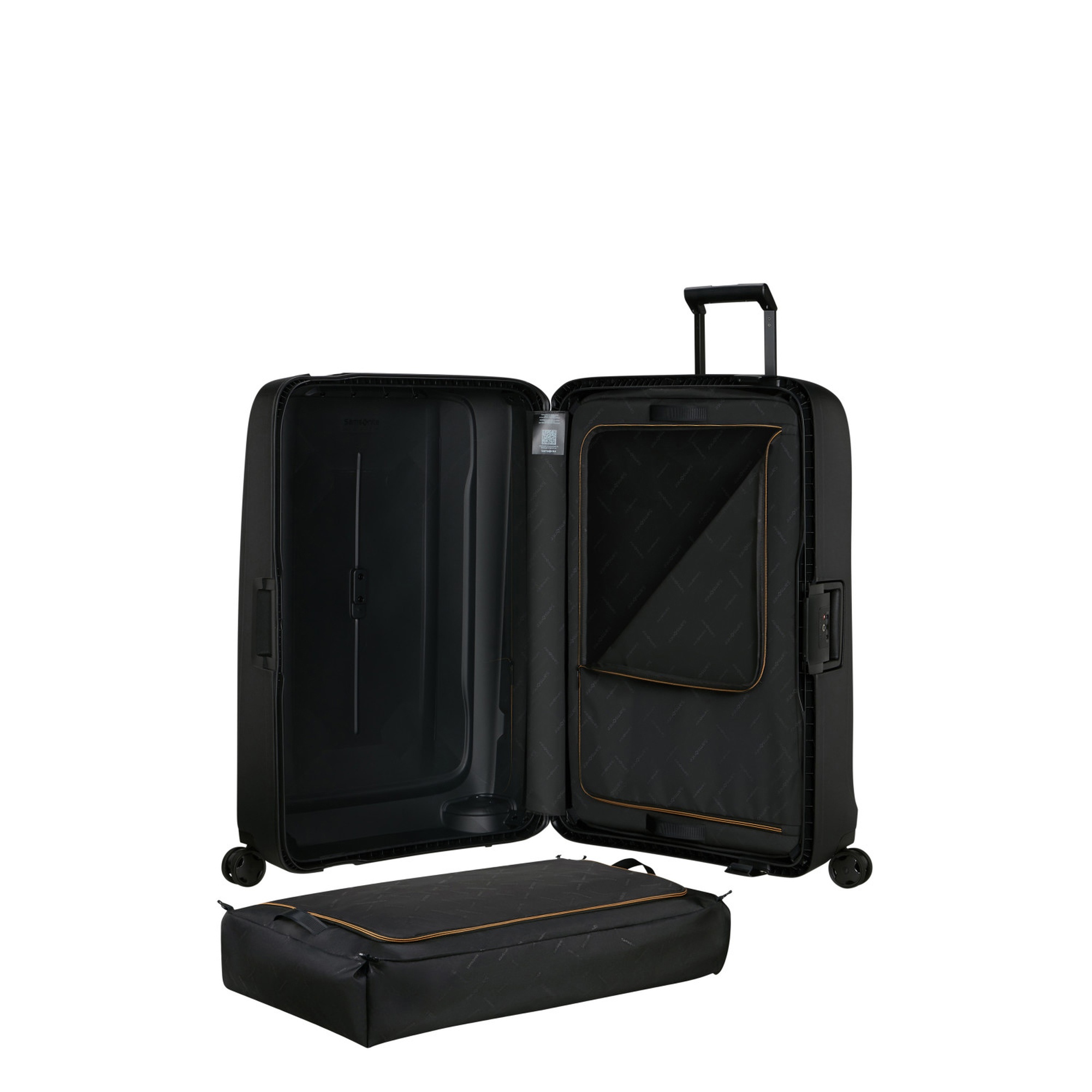 Samsonite Siyah Essens Spinner 81/30 Büyük Boy Valiz