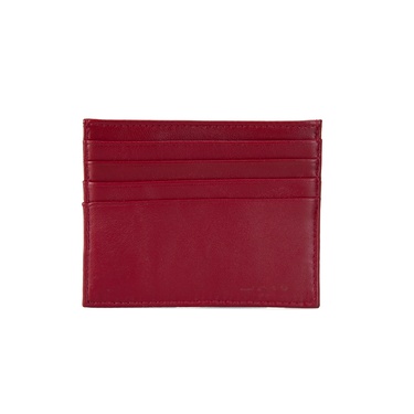  Elowen Kırmızı Kadın Deri Kartlık