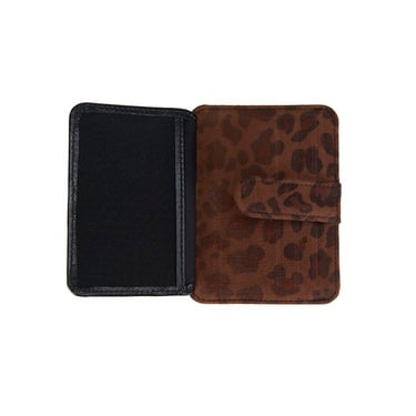  Diona Siyah/ Leopar Baskılı Kadın Cüzdan