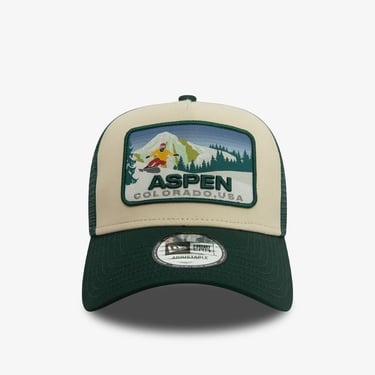  New Era 9Forty A-Frame Trucker Unisex Yeşil Şapka