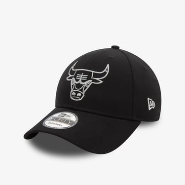  New Era Chicago Bulls Metallic Outline 9Forty Unisex Siyah Şapka
