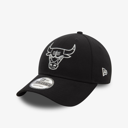  New Era Chicago Bulls Metallic Outline 9Forty Unisex Siyah Şapka