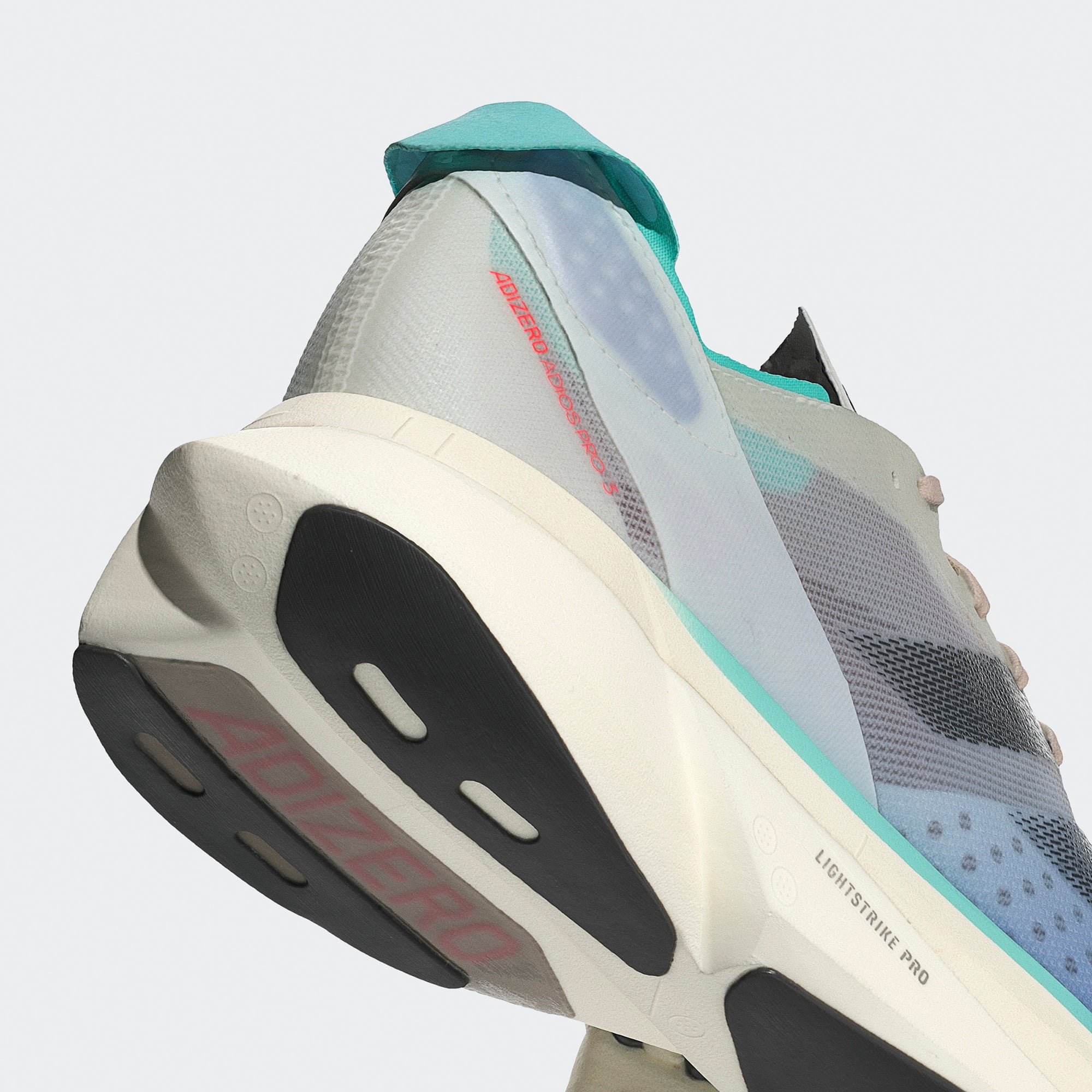 adidas Adizero Adios Pro 3 Erkek Beyaz Koşu Ayakkabısı