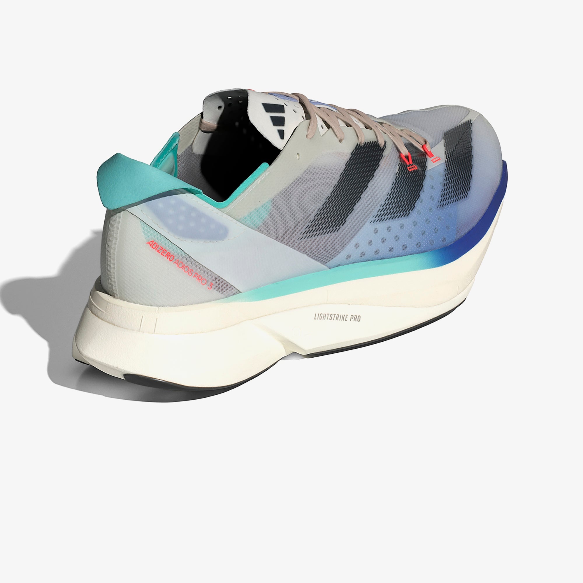 adidas Adizero Adios Pro 3 Erkek Beyaz Koşu Ayakkabısı