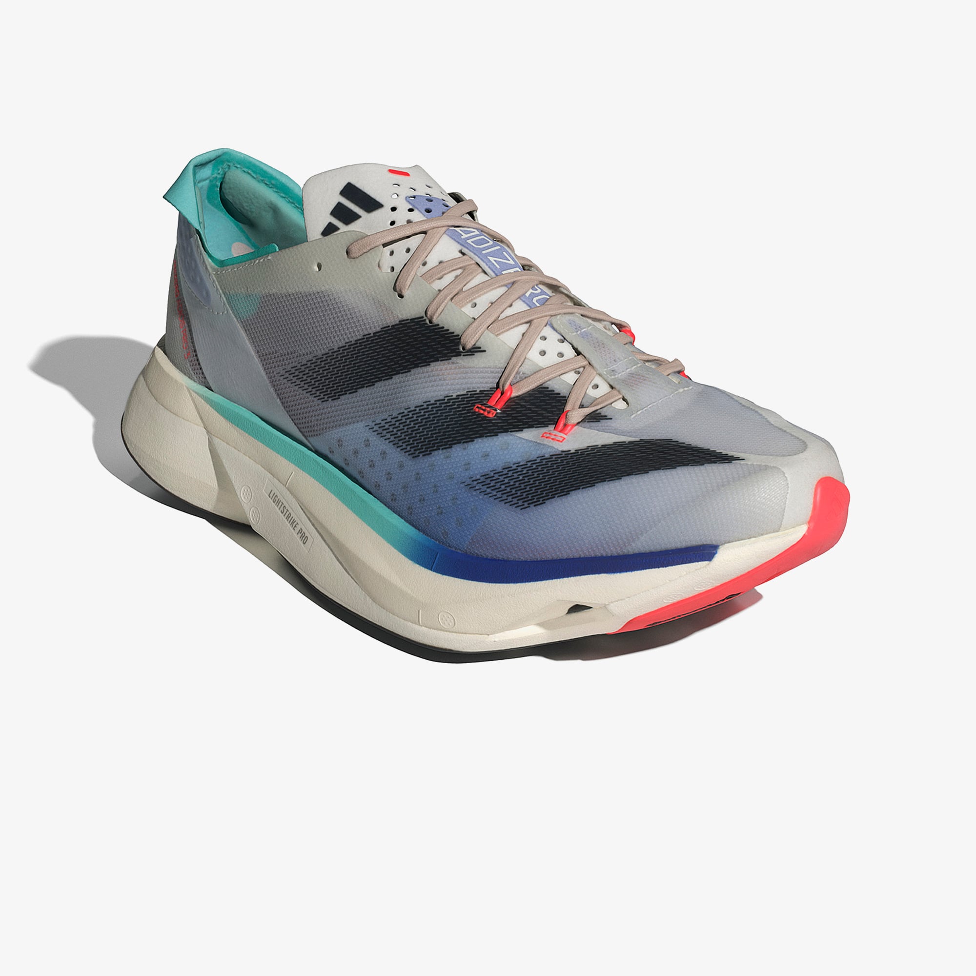 Adidas adidas Adizero Adios Pro 3 Erkek Beyaz Koşu Ayakkabısı Sneaker | FashFed Beyaz - 3. görsel