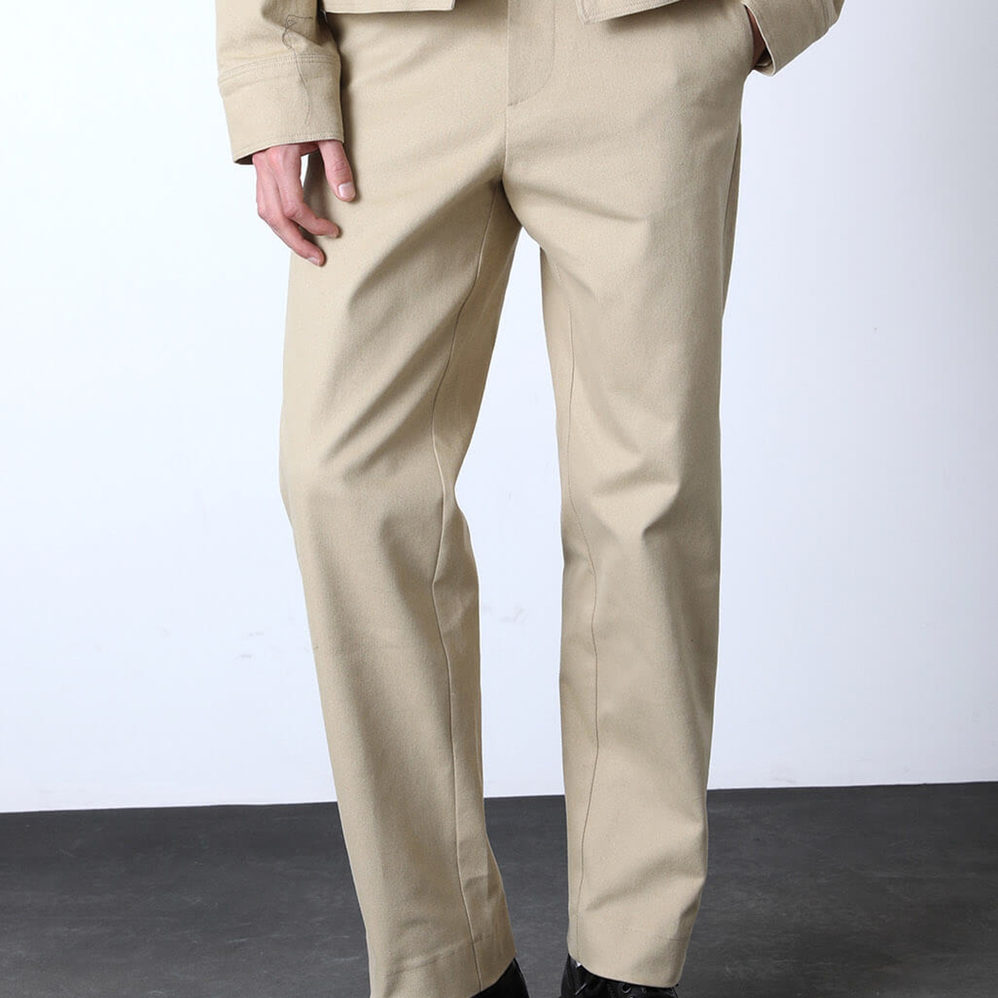 Straight Gabardin Pantolon