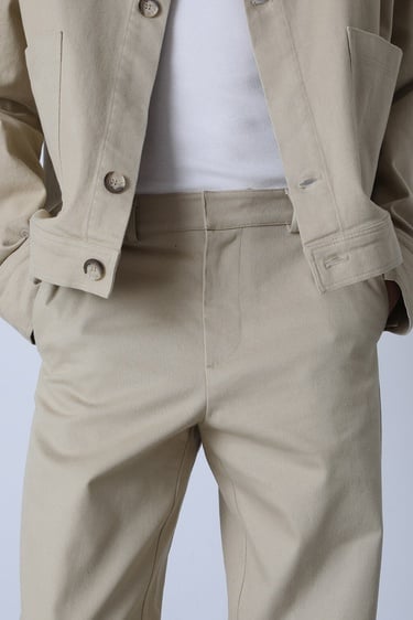  Straight Gabardin Pantolon