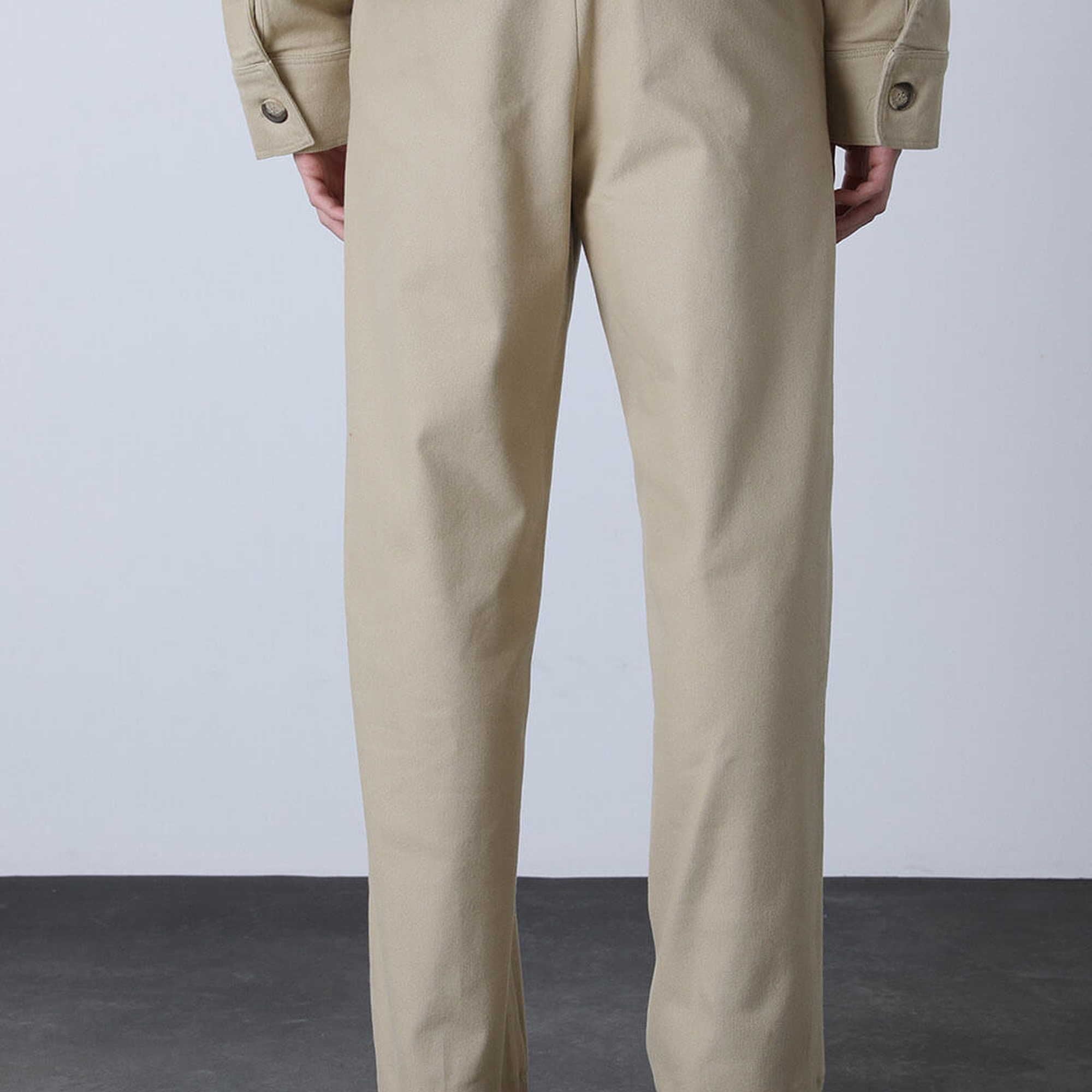 Straight Gabardin Pantolon