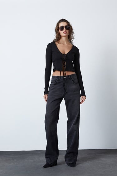  Bağlamalı Uzun Kollu Bluz