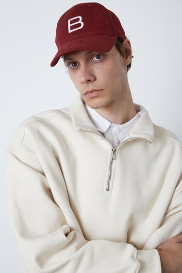  Dik Yaka Oversize Sweatshirt