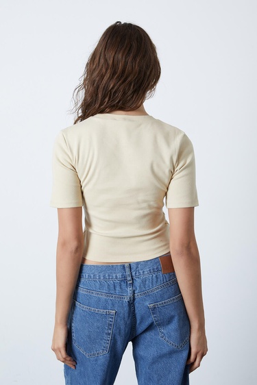 Crop Basic Tshirt