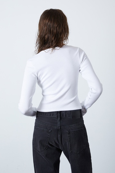  Uzun Kollu Agraflı Body