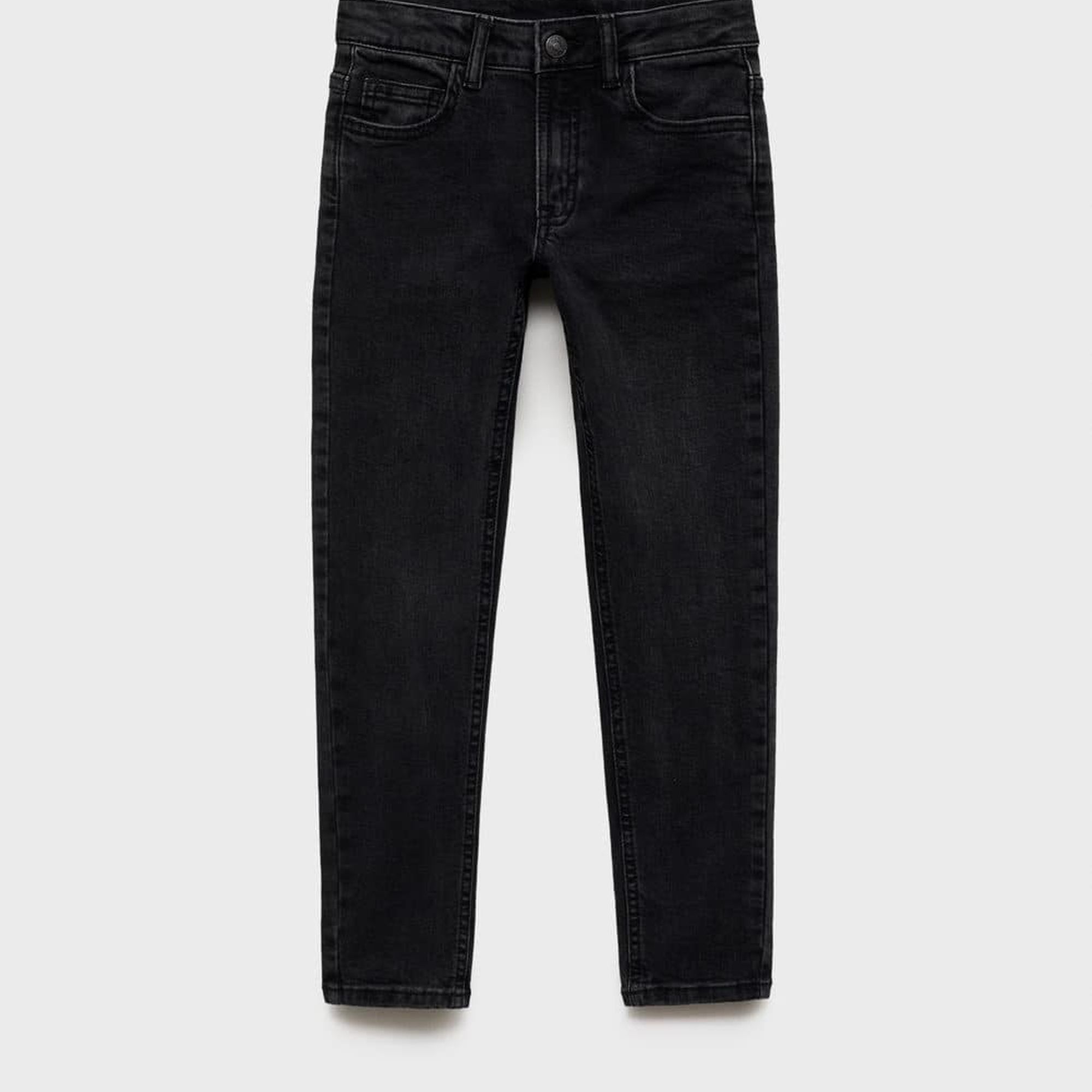 Mango Çocuk Slim Fit Jean Siyah Denim