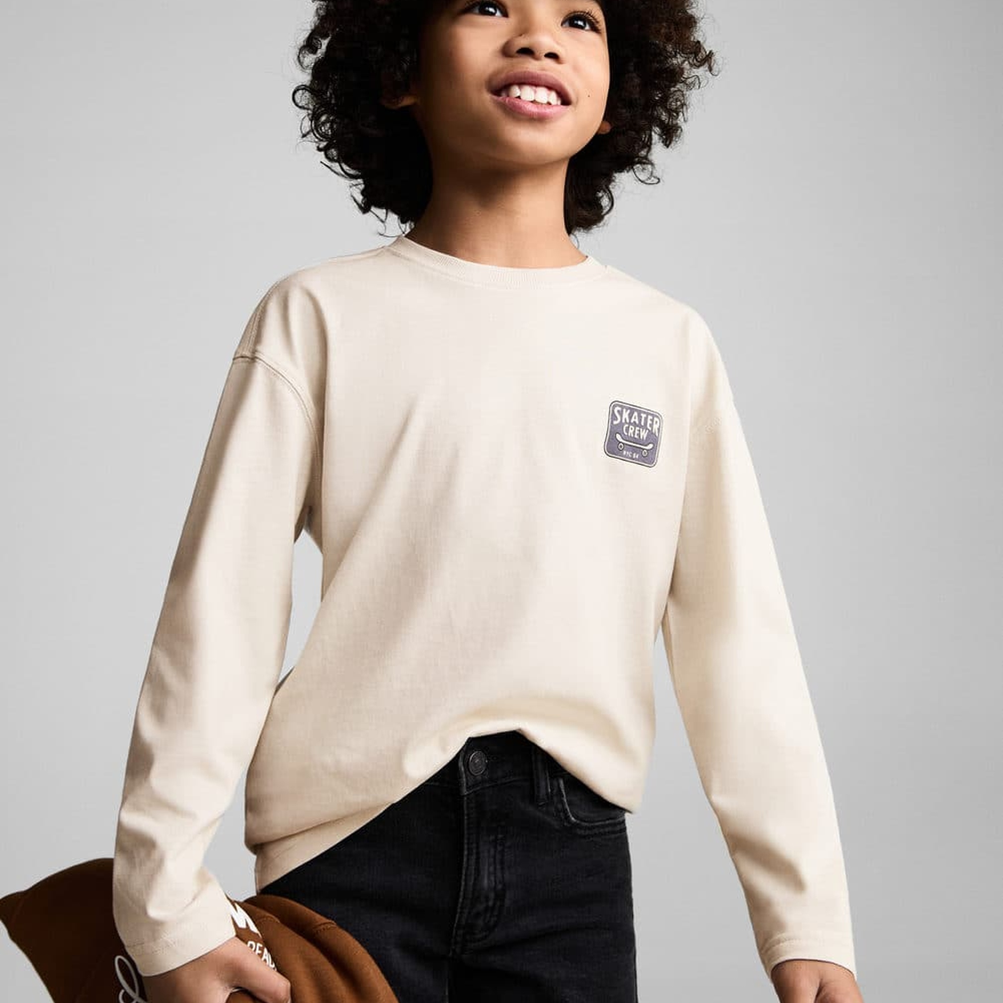 Mango Çocuk Slim Fit Jean Siyah Denim