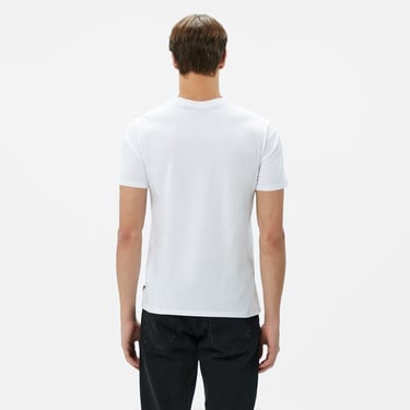  Guess Metallic Debo Single Jersey 140 Erkek Beyaz T-Shirt