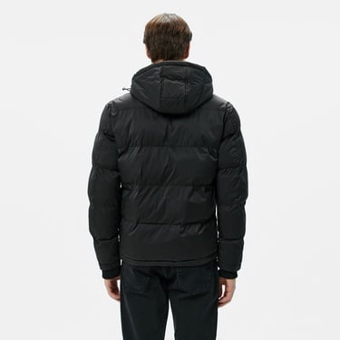  Guess Stretch Poly Erkek Siyah Mont