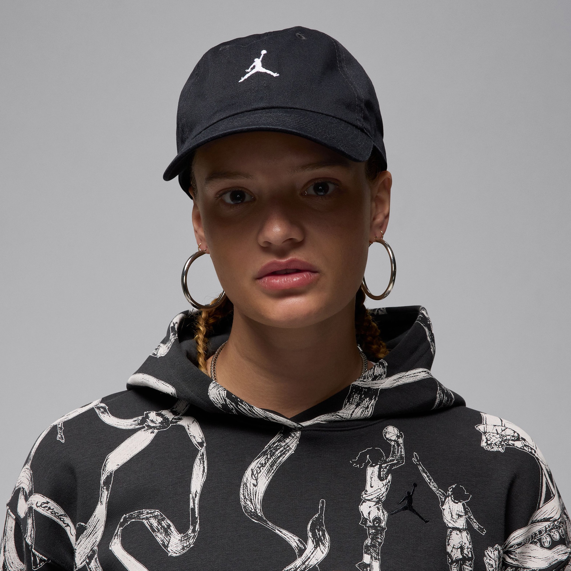 Jordan Club Unisex Siyah Şapka