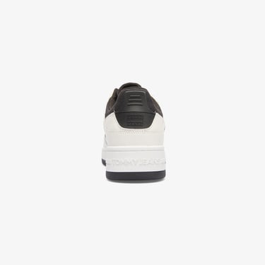  Tommy Jeans Basket Retro Erkek Siyah Sneaker