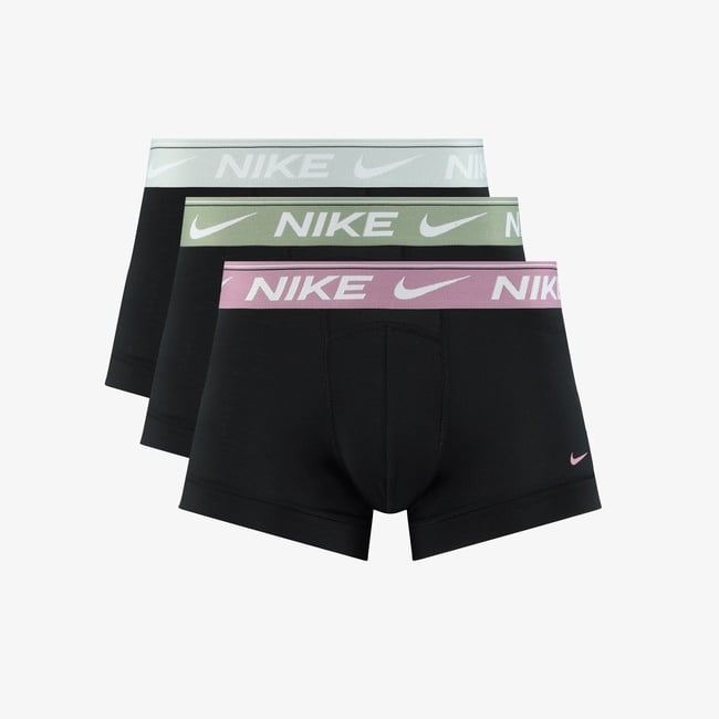  Nike Trunk 3'lü Erkek Siyah Boxer