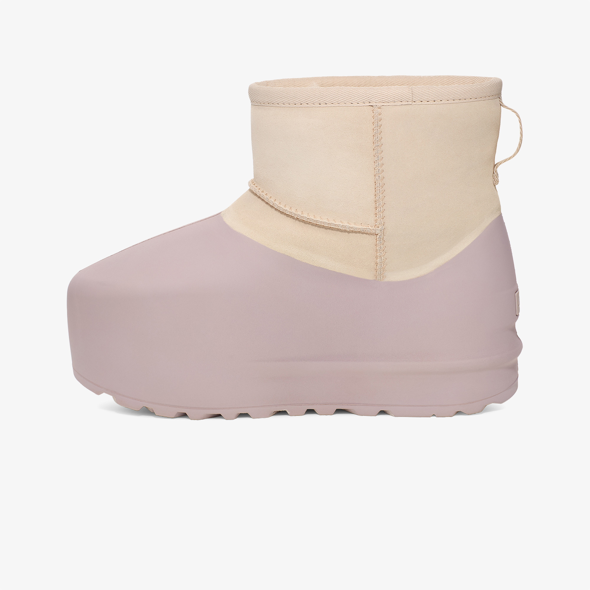 Ugg UGG Classic Mini Pumped Molded Kadın Krem Bot | FashFed Krem - 5. görsel