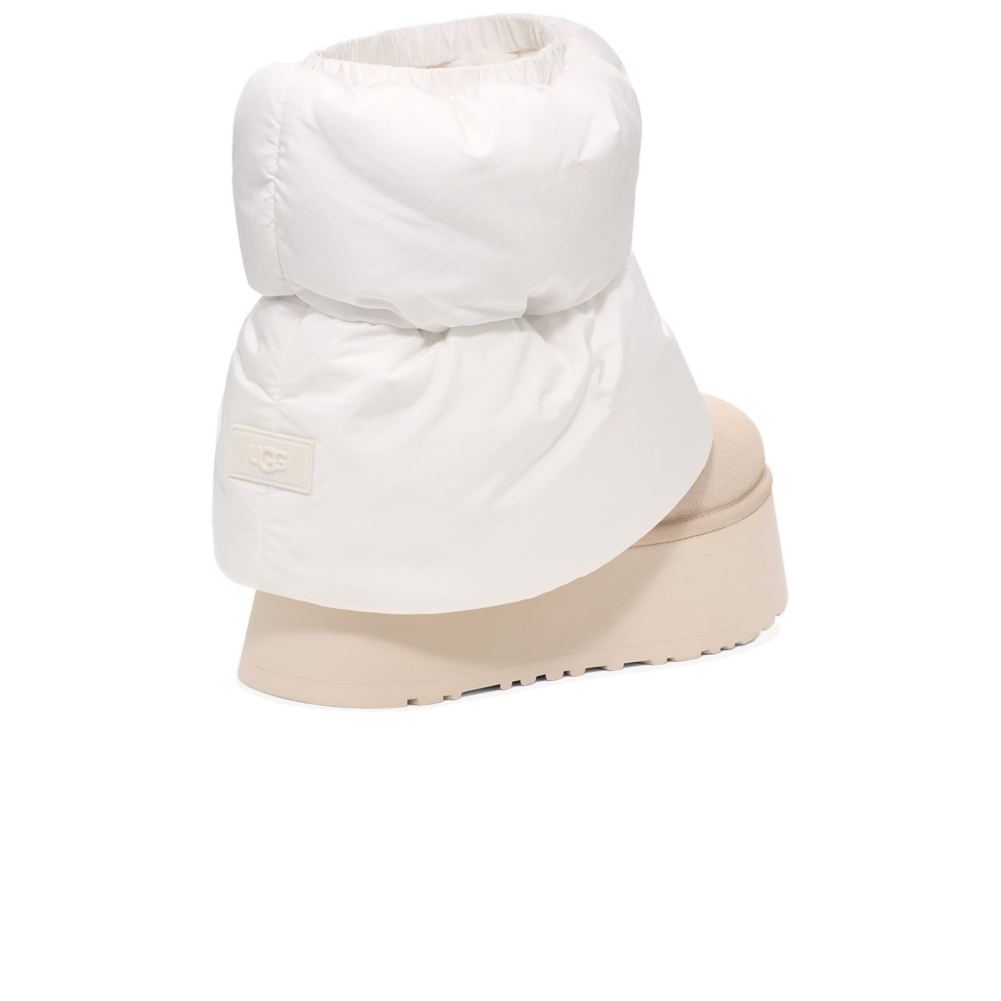 UGG Classic Mini Dipper Puffer Kadın Beyaz Bot