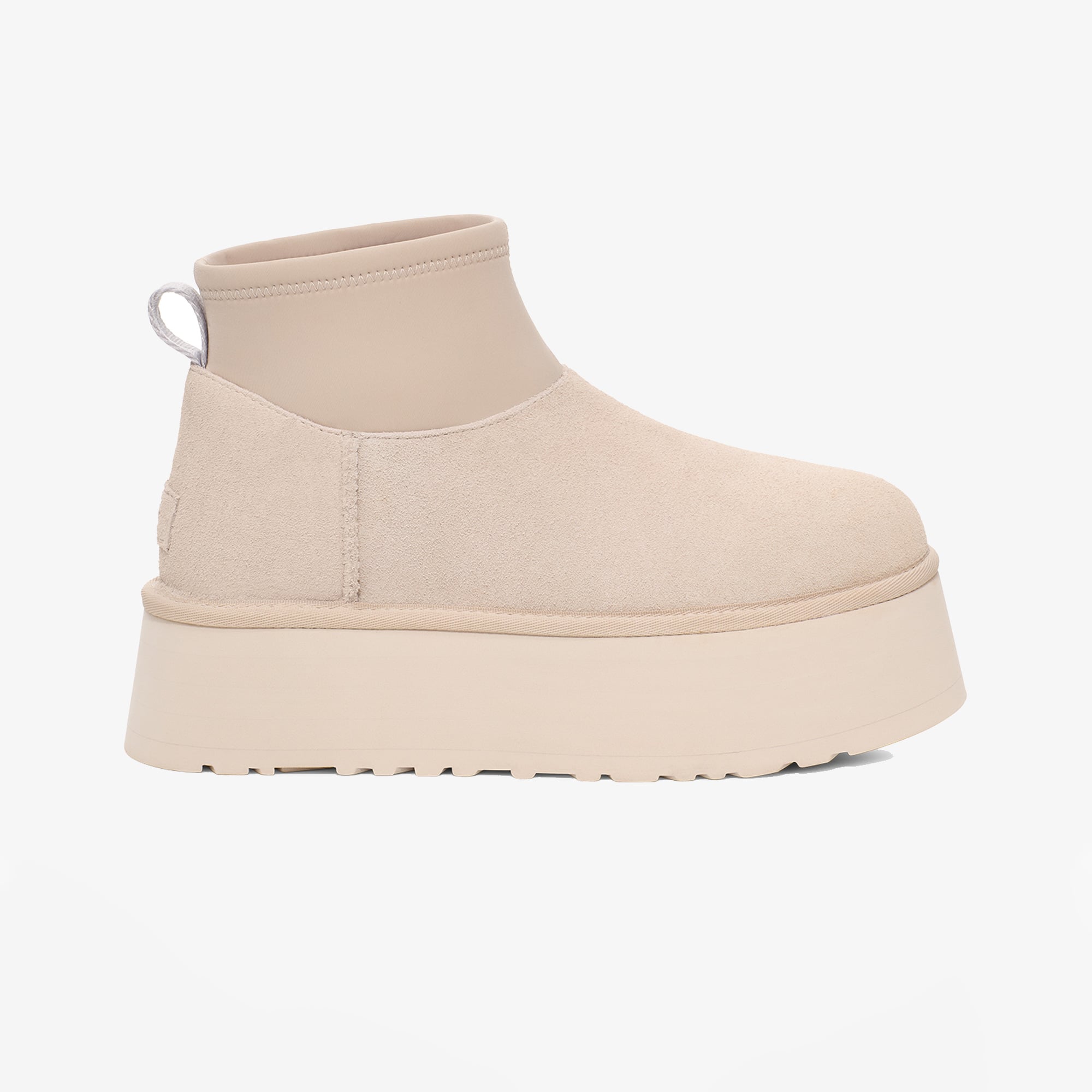 UGG Classic Mini Dipper Puffer Kadın Beyaz Bot - Görsel 5
