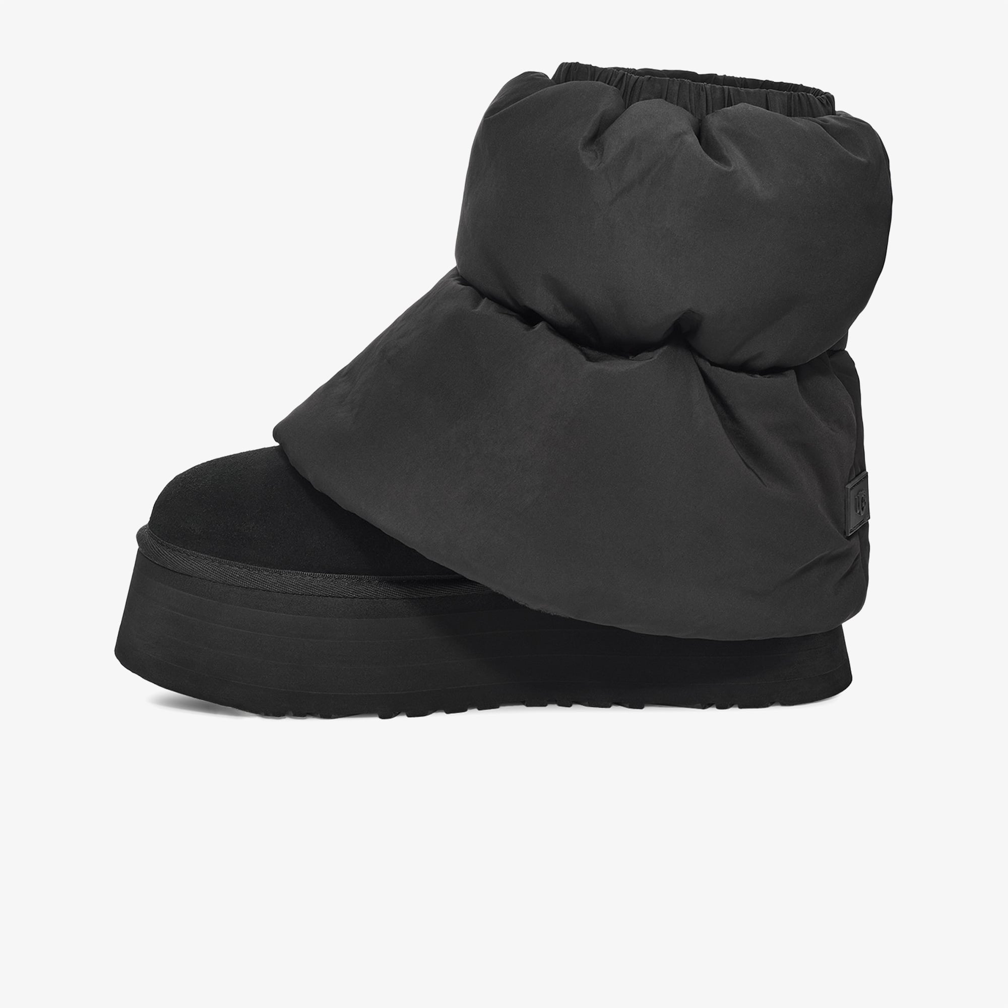Ugg UGG Classic Mini Dipper Puffer Kadın Siyah Bot | FashFed Siyah - 6. görsel