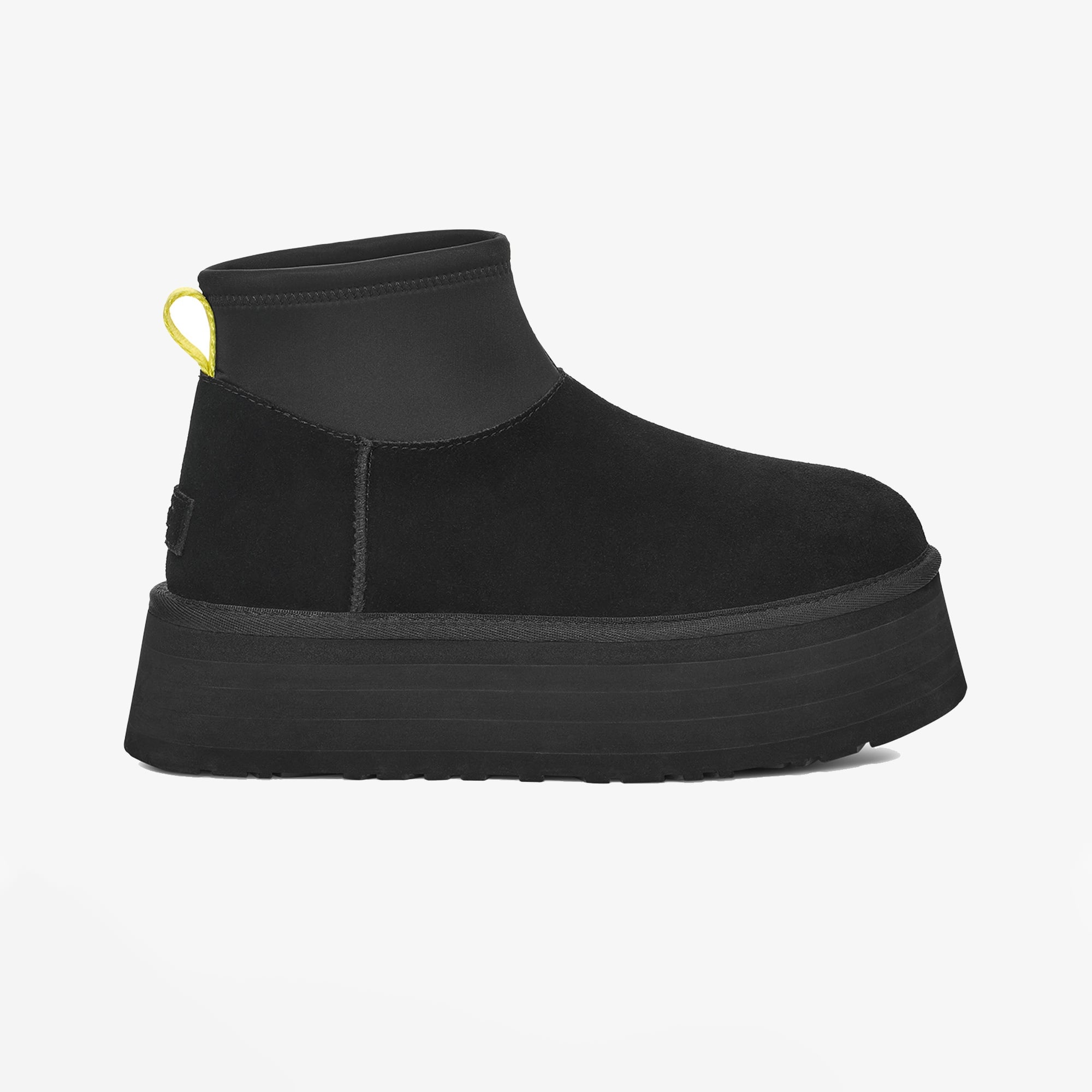 UGG Classic Mini Dipper Puffer Kadın Siyah Bot