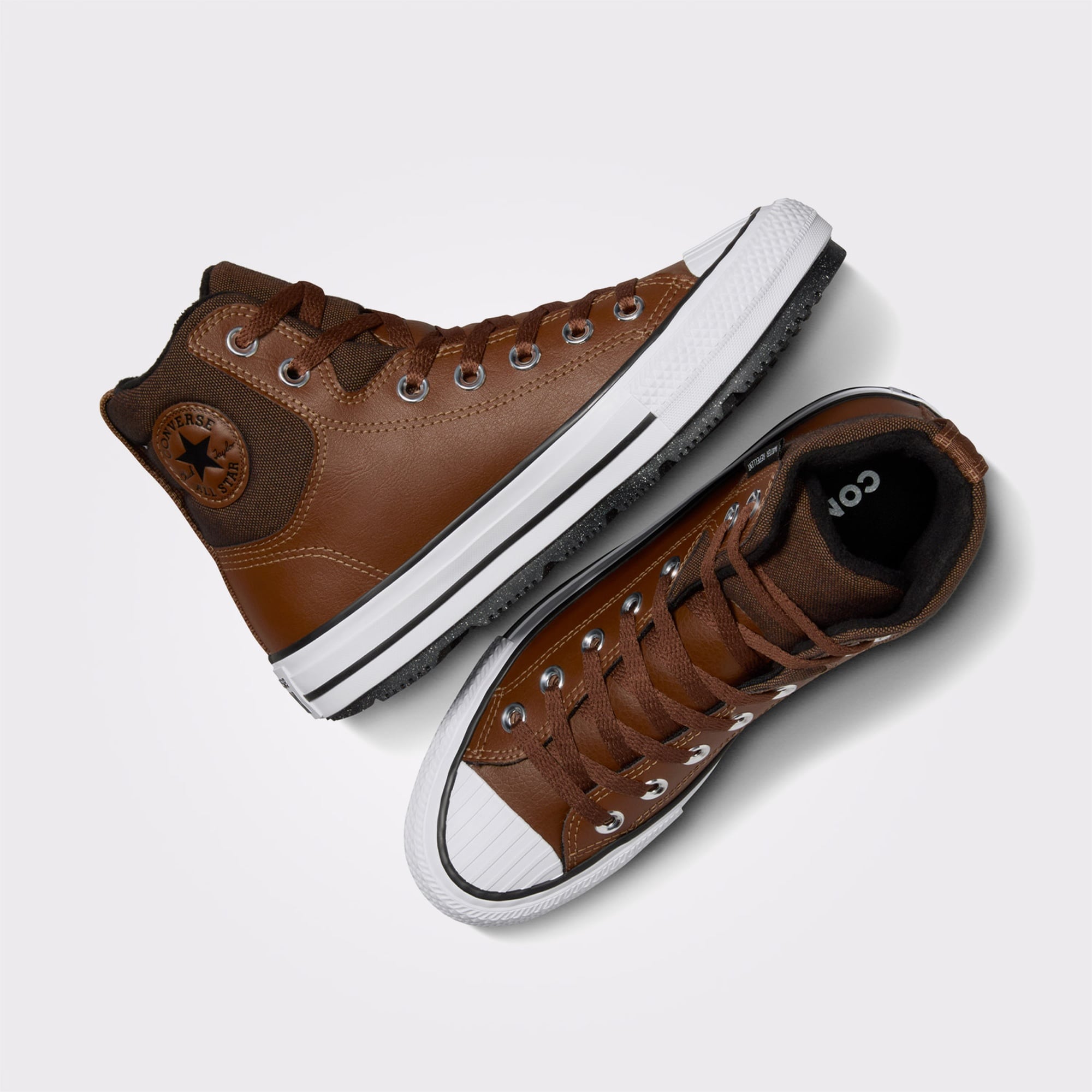 Converse Chuck Taylor All Star Berkshire Genç Kahverengi Deri Bot