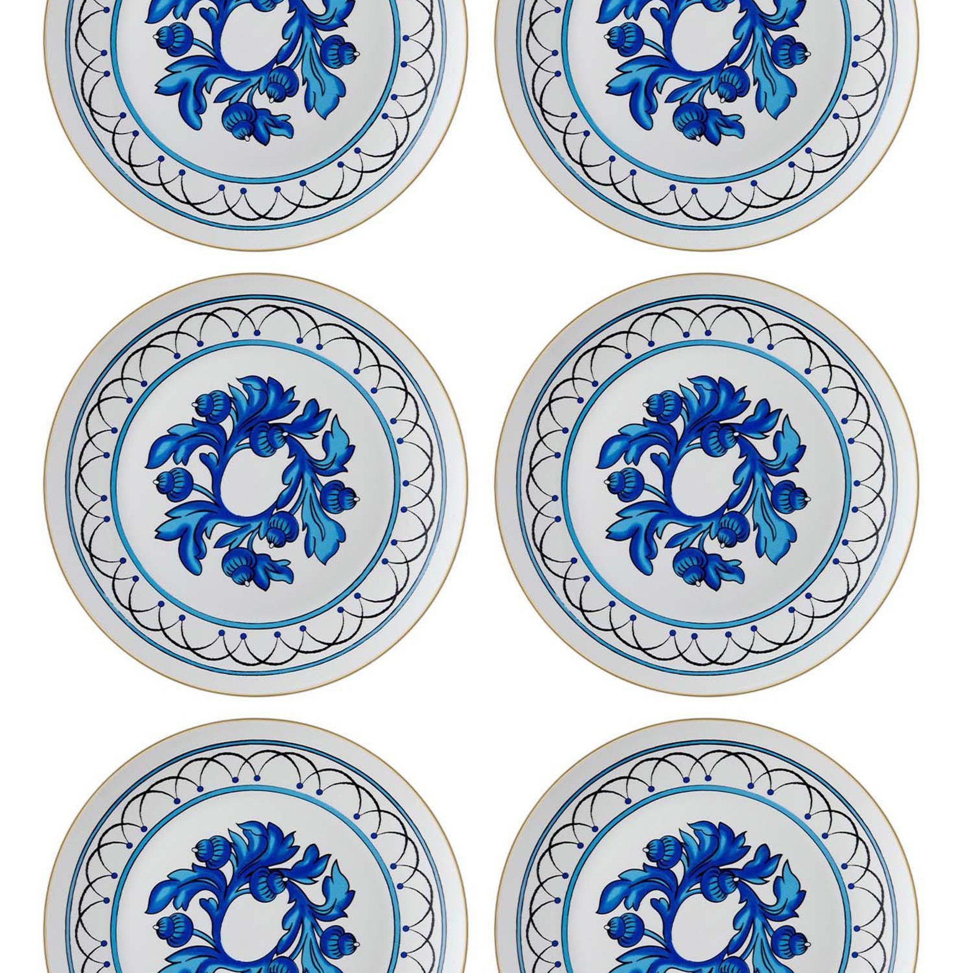 Azul Servis Tabağı 6 Kişilik 27 cm