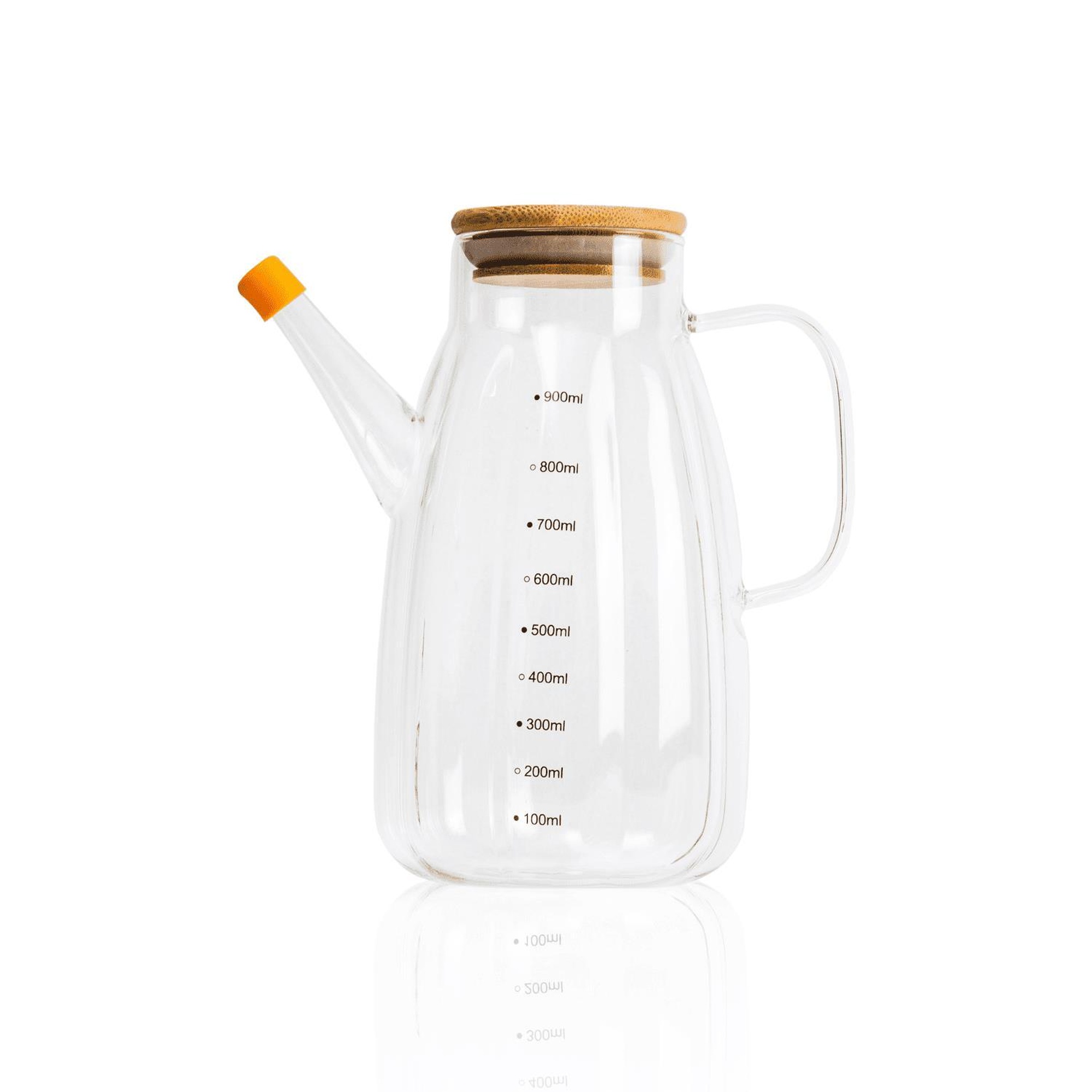 Bamboo Cam Zeytinyağı Şişesi 900 cc SSE0040