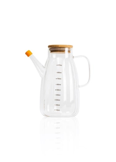  Bamboo Cam Zeytinyağı Şişesi 900 cc SSE0040