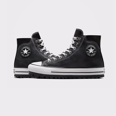  Converse Chuck Taylor All Star City Trek Unisex Siyah Deri Bot